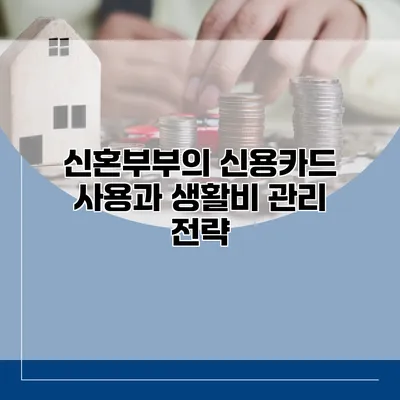 신혼부부의 신용카드 사용과 생활비 관리 전략