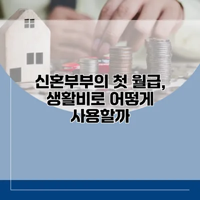 신혼부부의 첫 월급, 생활비로 어떻게 사용할까?